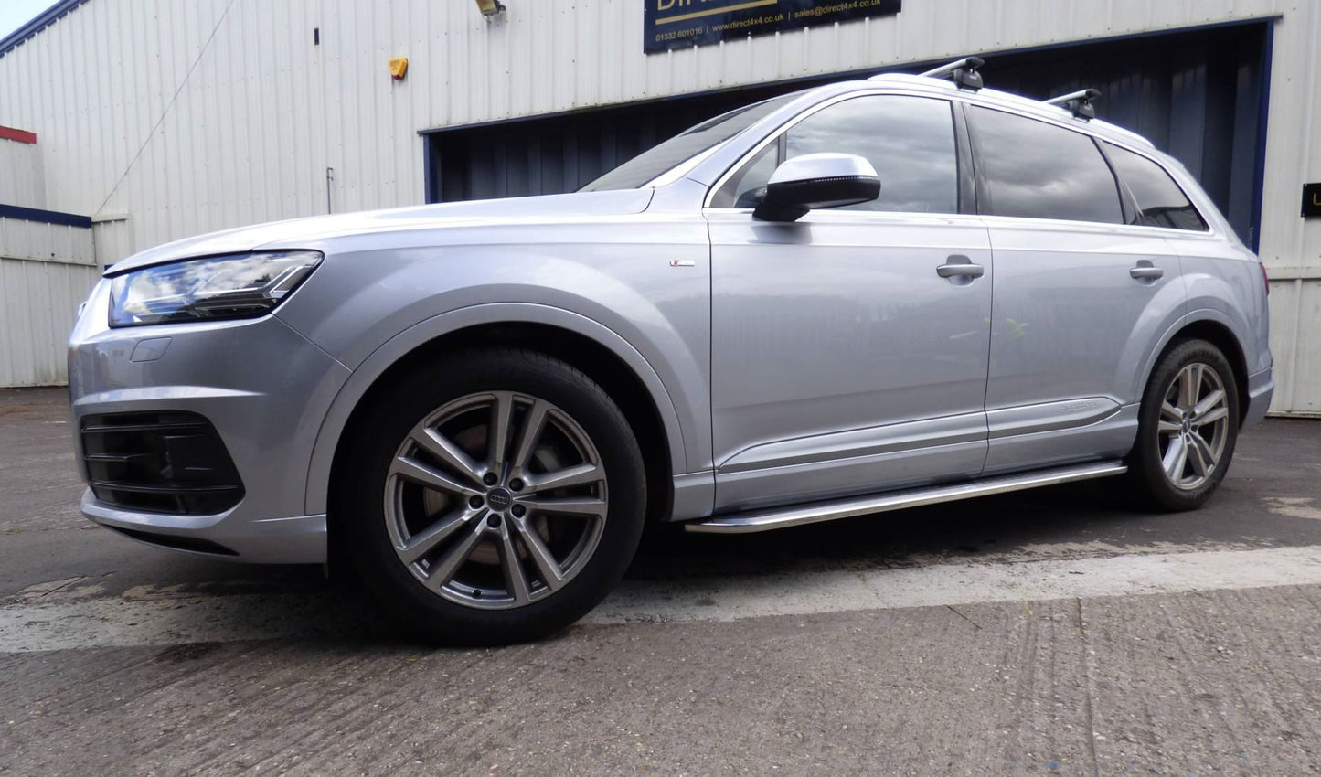 Premier Side Steps Running Boards for Audi Q7 2016-2019