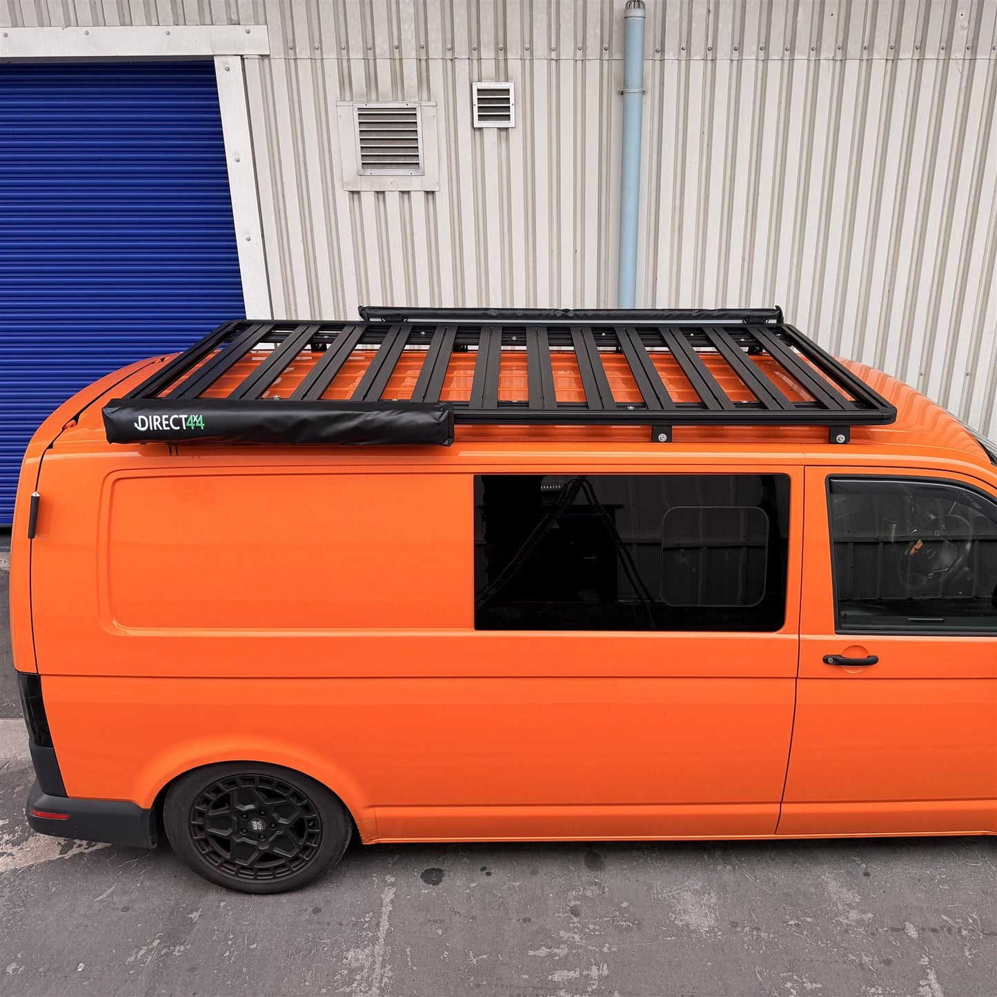 AluMod Low Profile 270cm x 147cm Roof Rack for the Volkswagen Transporter T6 LWB