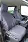 Turtle Covers Seats Tailored Seat Covers Fits Mercedes-Benz e-Vito 2020+ Tailored Front Seat Covers Right Hand Drive Driver's Seat & Single Passenger Grey