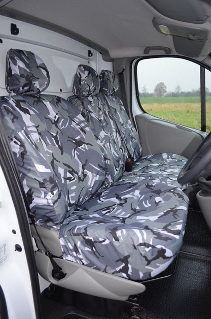 Fits Renault Trafic 2001-2006 Tailored Front Seat Covers