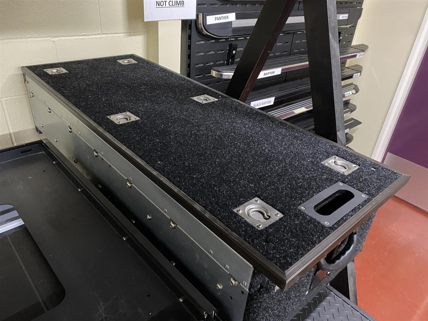 Direct4x4 Drawer Storage System [CLEARANCE] Full Width Slide Carpet Top Single Drawer System