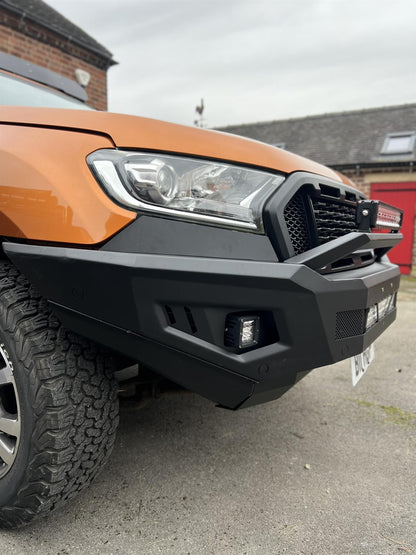 [CLEARANCE] Expedition Style Front Bumper with LED Light Bar for the Ford Ranger T7 16-18