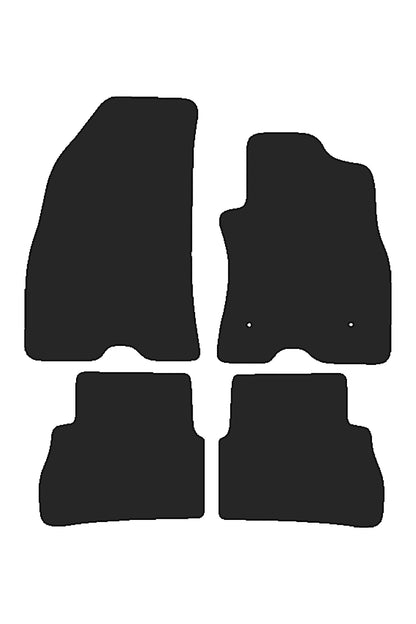 Fits Fiat Doblo 2010-2022 Tailored Rubber Mats