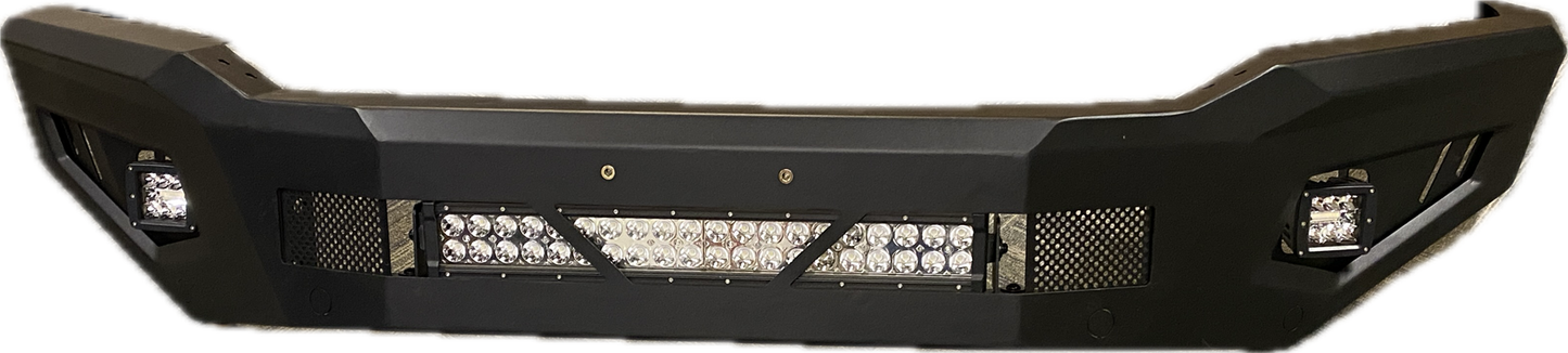 [CLEARANCE] Expedition Style Front Bumper with LED Light Bar for the Ford Ranger T7 16-18
