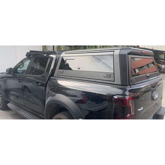 Aluminium Slide Window Load Bed Canopy for the Ford Ranger 2012-2022 Double Cab