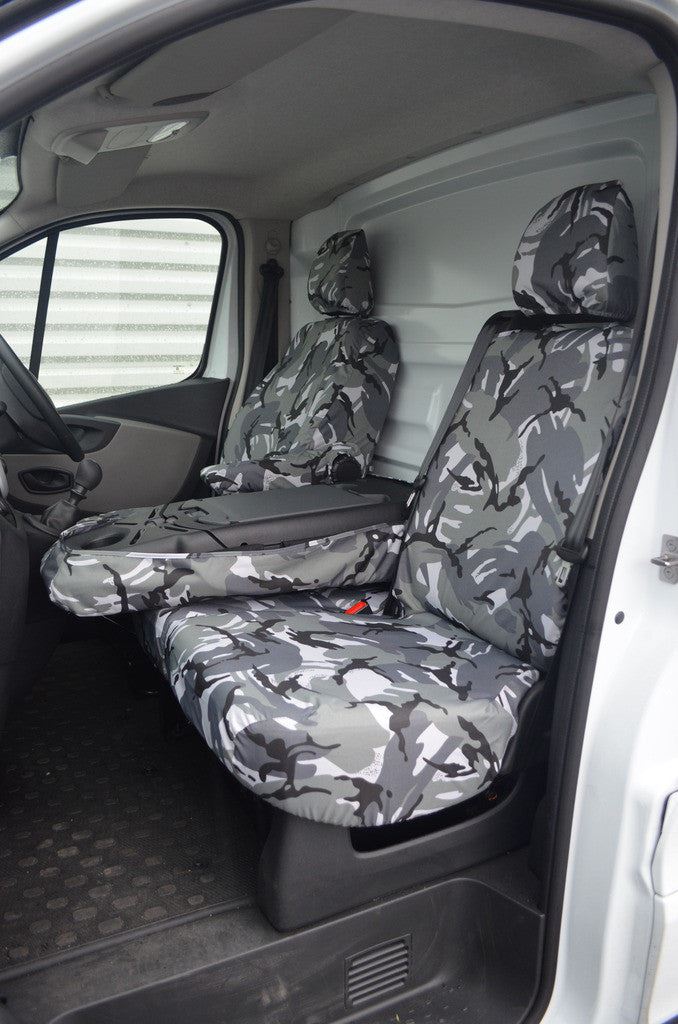 Fits Vauxhall Vivaro 2014-2019 Tailored Front Seat Covers