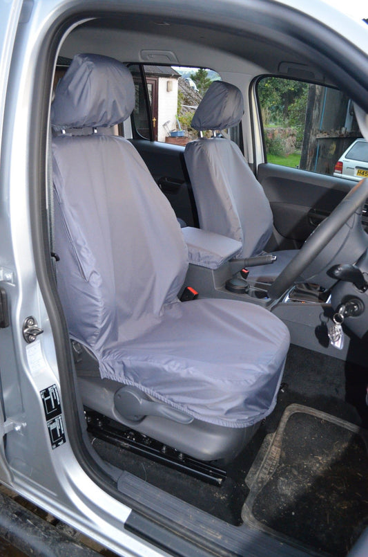 Turtle Covers Seats Tailored Seat Covers Fits VW Volkswagen Amarok 2011-2022 Seat Covers