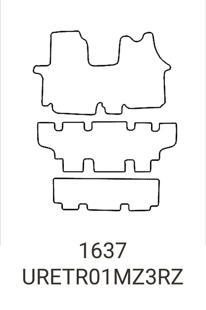 Fits Renault Trafic Passenger 2001-2014 Tailored Rubber Mats