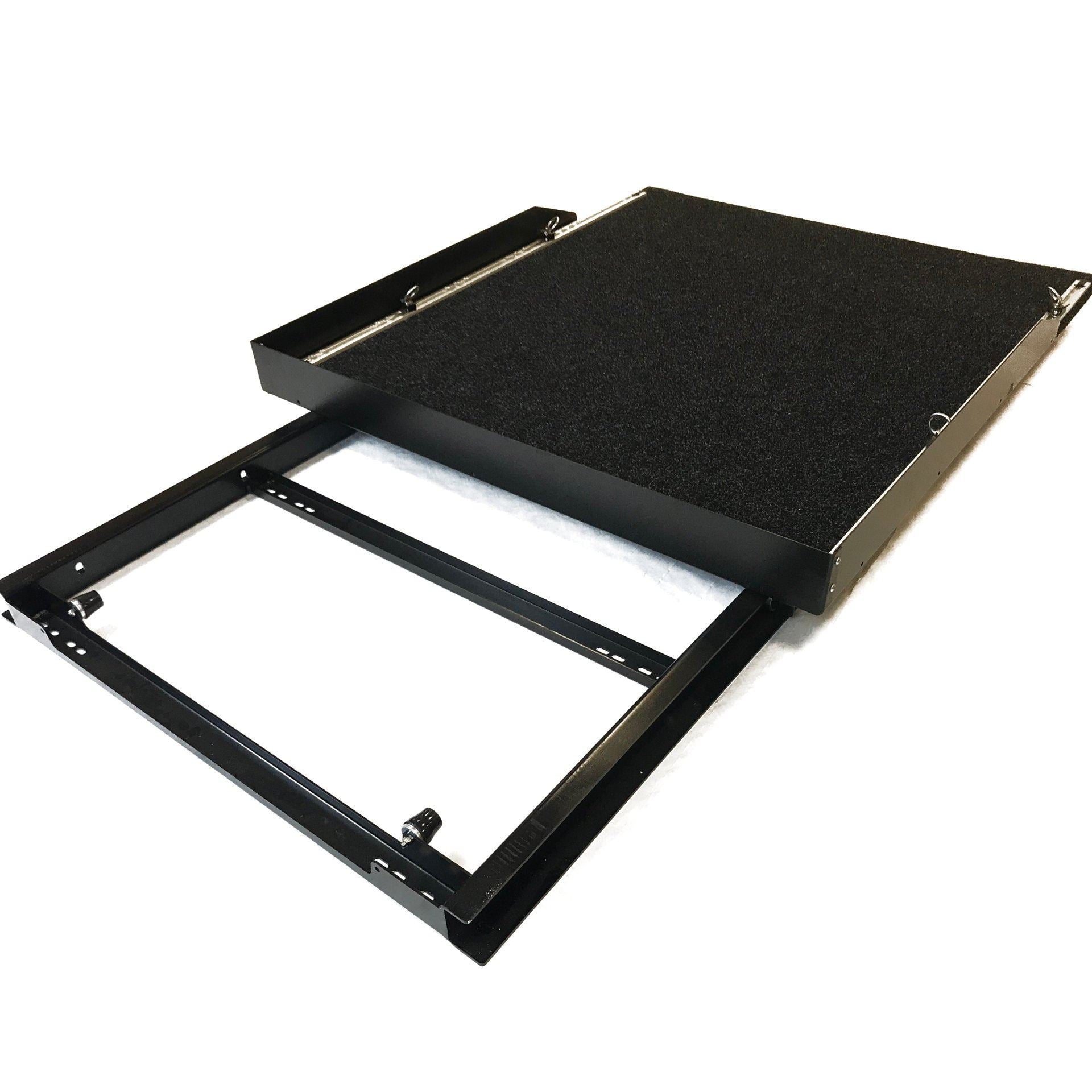 Direct4x4 Slideout Cargo Trays [CLEARANCE] Heavy Duty Universal Carpet Top Slideout Cargo Tray for Vans & Pickups