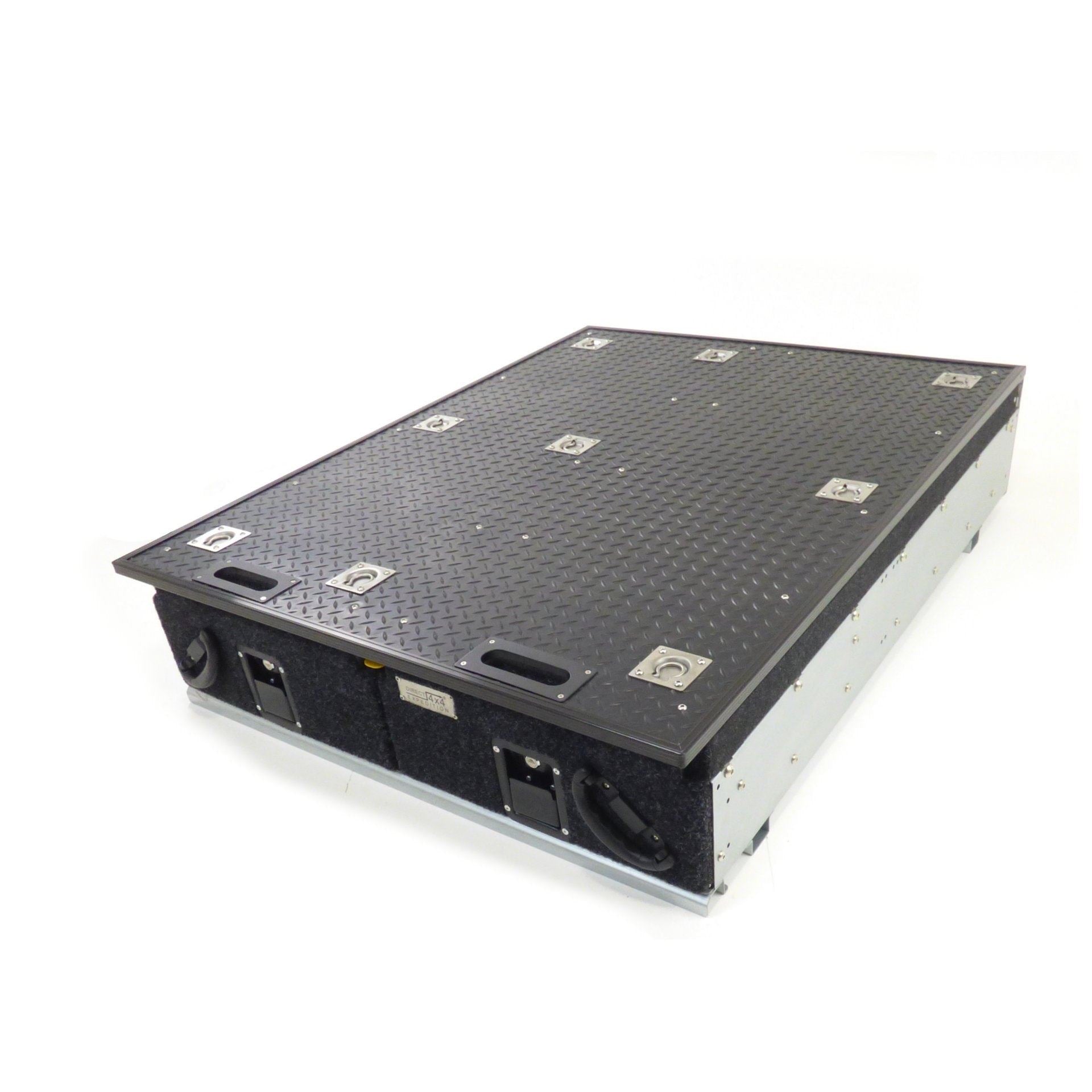 Direct4x4 Drawer Storage Systems [CLEARANCE] Full Width Slide Rubber Top Twin Drawer System