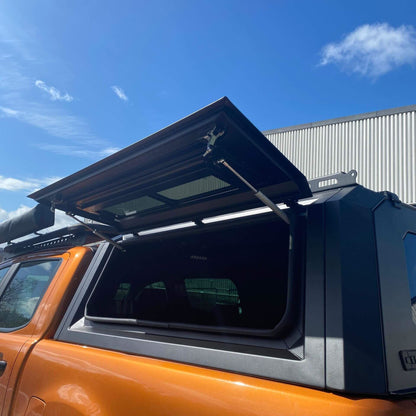 Aluminium Slide Window Load Bed Canopy for the Ford Ranger 2012-2022 Double Cab