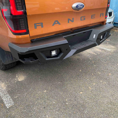 Ford Ranger T7 16-18 Rear Bumper with LED lights