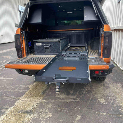 Direct4x4 Drawer Storage Systems [CLEARANCE] 1300mm Fully Extendable Heavy Duty Vehicle Utility Drawer System Slideout Tray