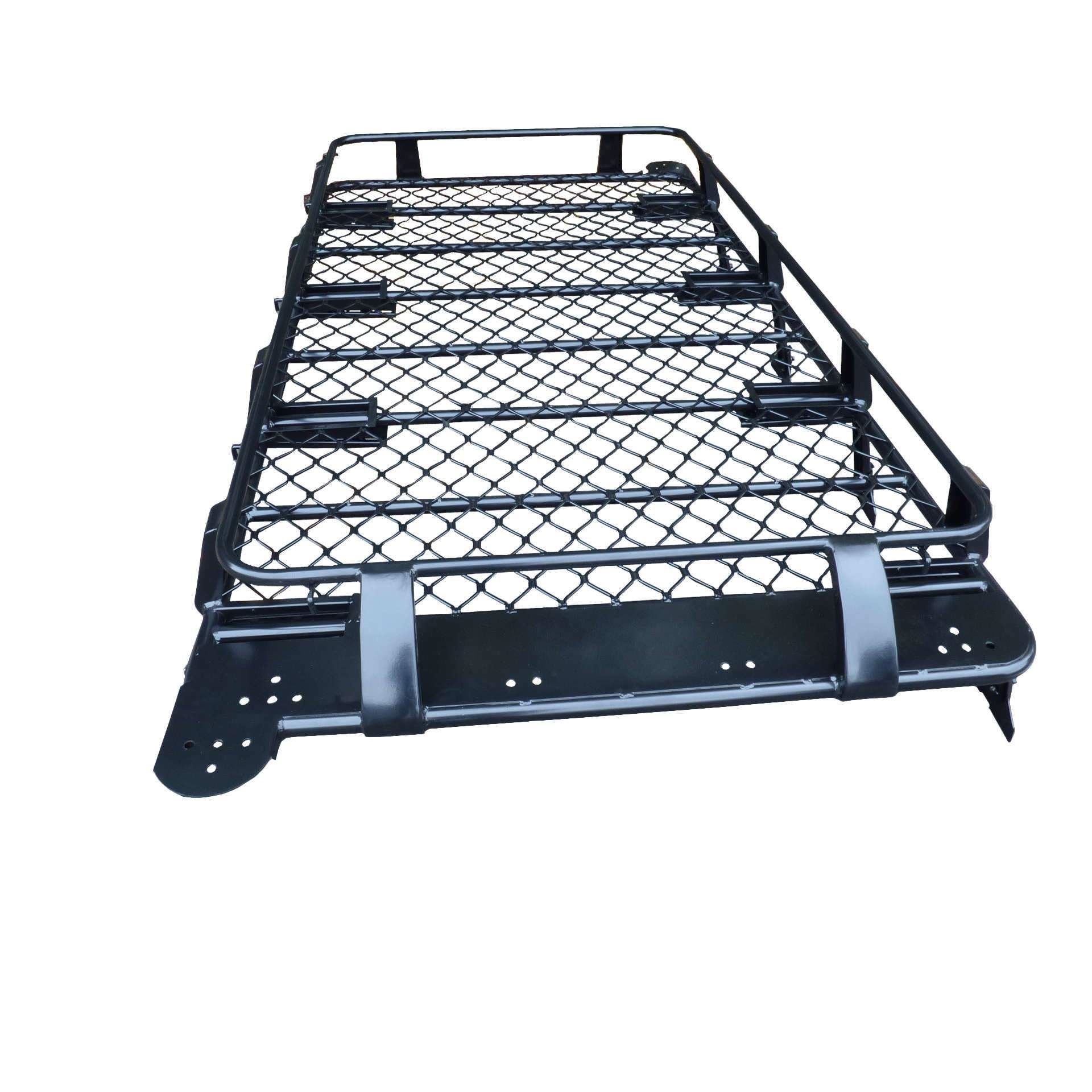 Land Rover Defender 90 Racking Expedition Aluminium Full Basket Roof Rack for Land Rover Defender 90 ...