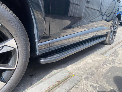 Black Raptor Side Steps Running Boards for the MG HS 2025+