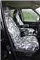 Turtle Covers Seats Tailored Seat Covers Fits Land Rover Discovery 3 & 4 (2004-2017) Seat Covers Right Hand Drive Front Pair (With Armrests) Grey Camo