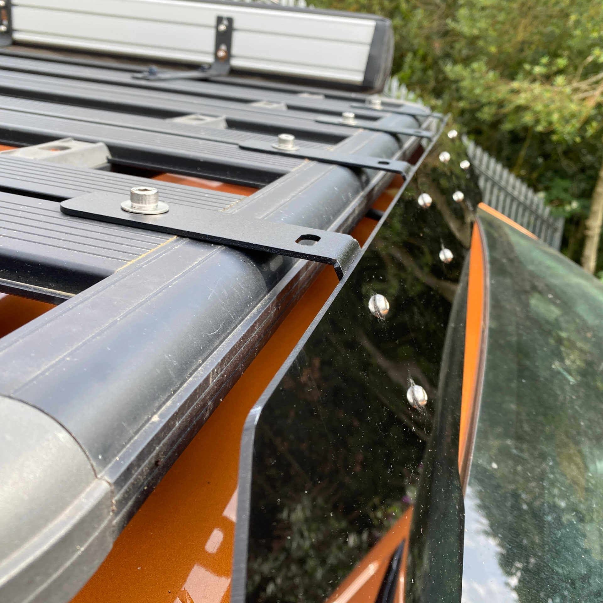 roof top tent wind deflector Wind Deflector for Modular Roof Racks – Direct4x4