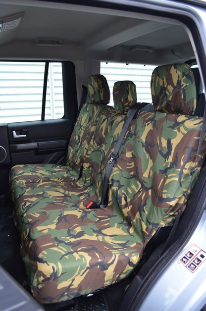 Turtle Covers Seats Tailored Seat Covers Fits Land Rover Discovery 3 & 4 (2004-2017) Seat Covers