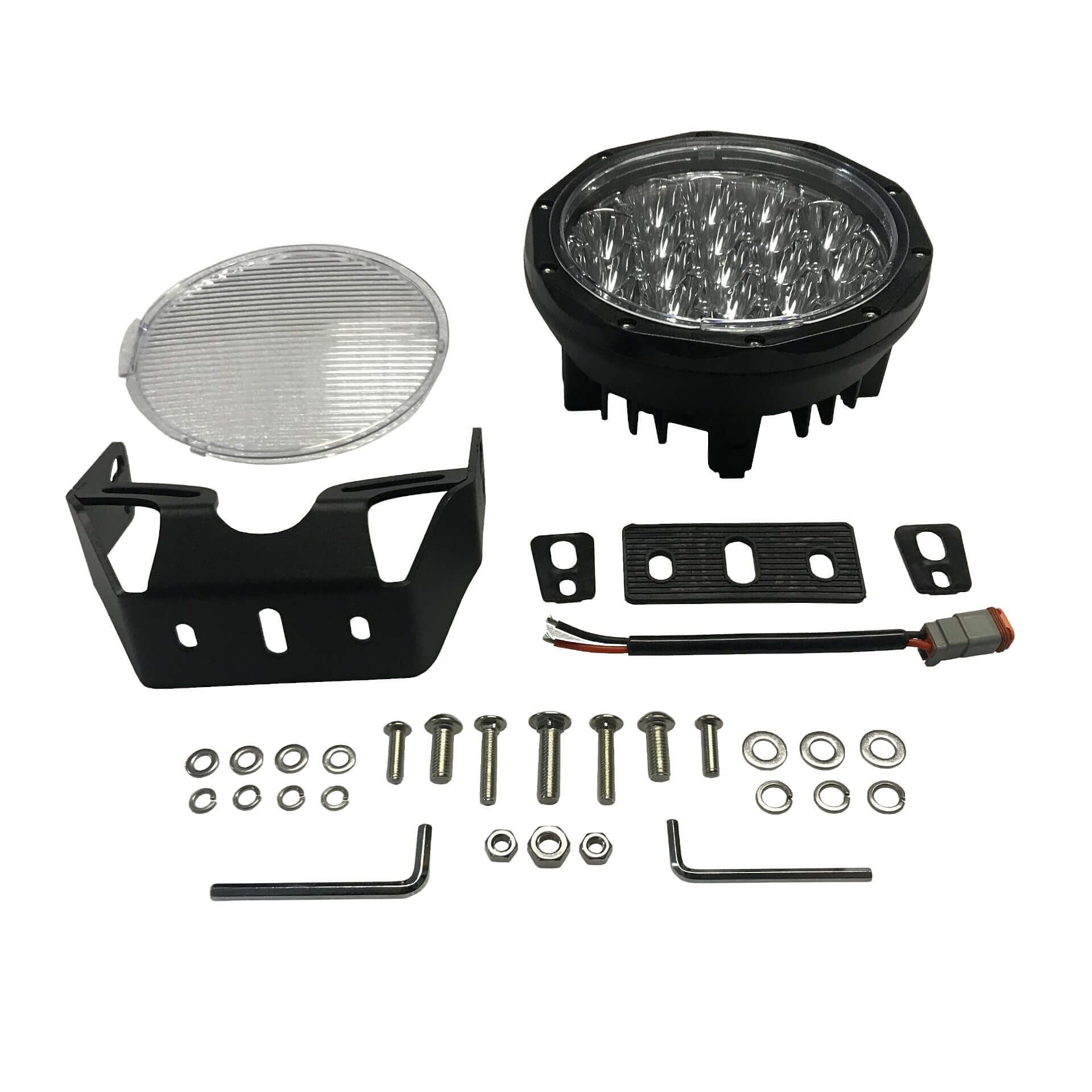 Direct4x4 Spotlights Universal Round 21LED x 5W OSRAM LED Driving Spotlight