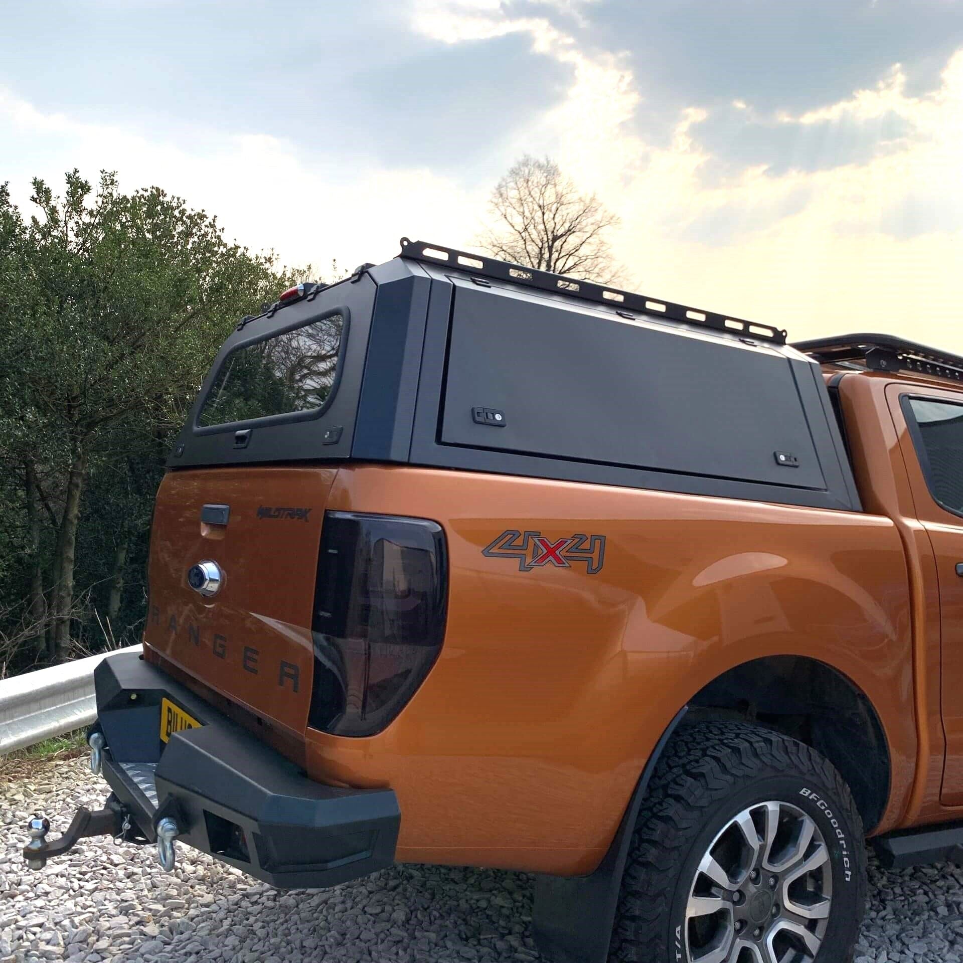 Direct4x4 Pickup Truck Hardtop Canopies [CLEARANCE] Aluminium Load Bed Canopy for the Ford Ranger 2012-2022 MK3 T6 (P375) Double Cab