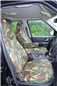 Turtle Covers Seats Tailored Seat Covers Fits Land Rover Discovery 3 & 4 (2004-2017) Seat Covers Right Hand Drive Front Pair (With Armrests) Green Camo