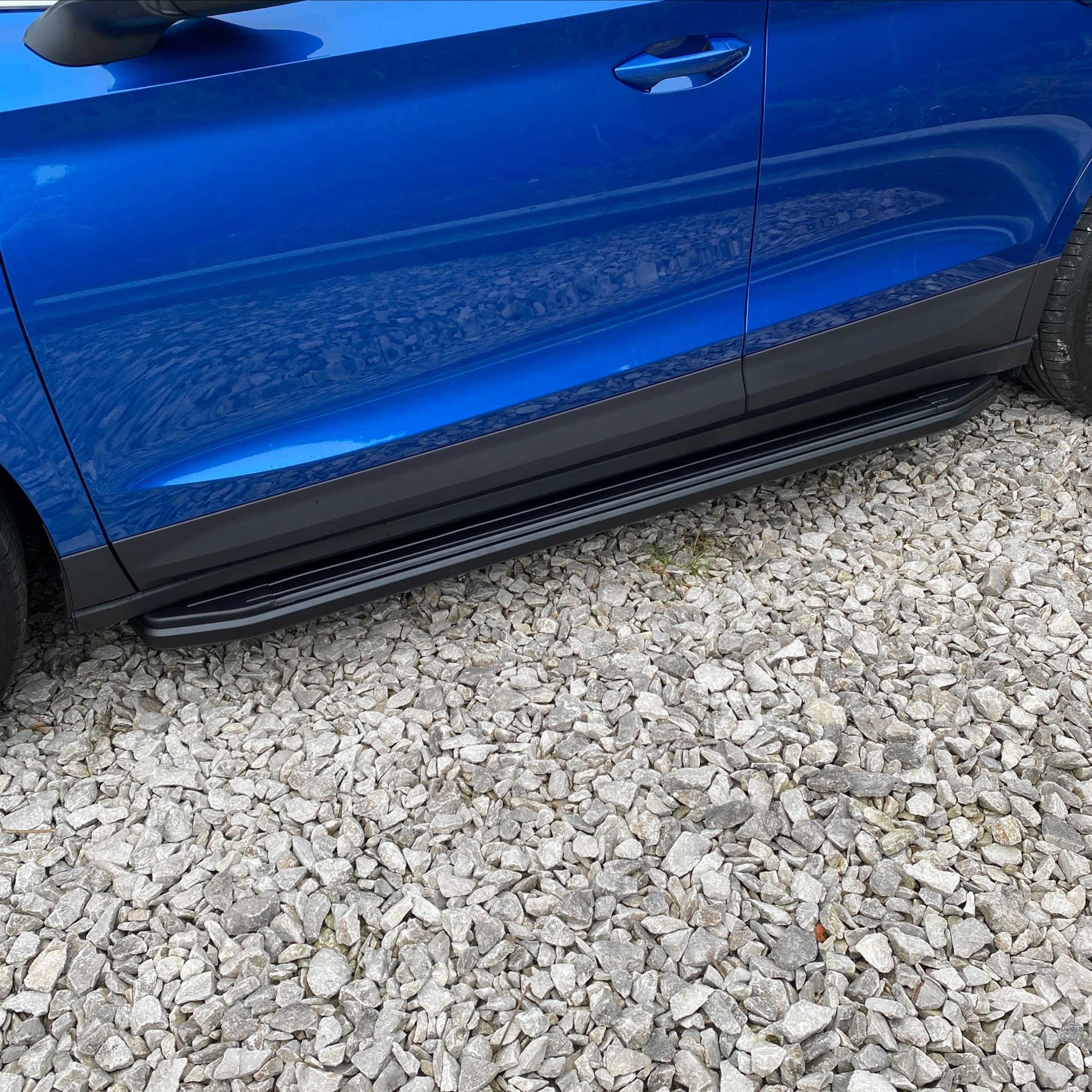 Direct4x4 Side Steps and Bars Black Raptor Side Steps Running Boards for Skoda Enyaq 2021+