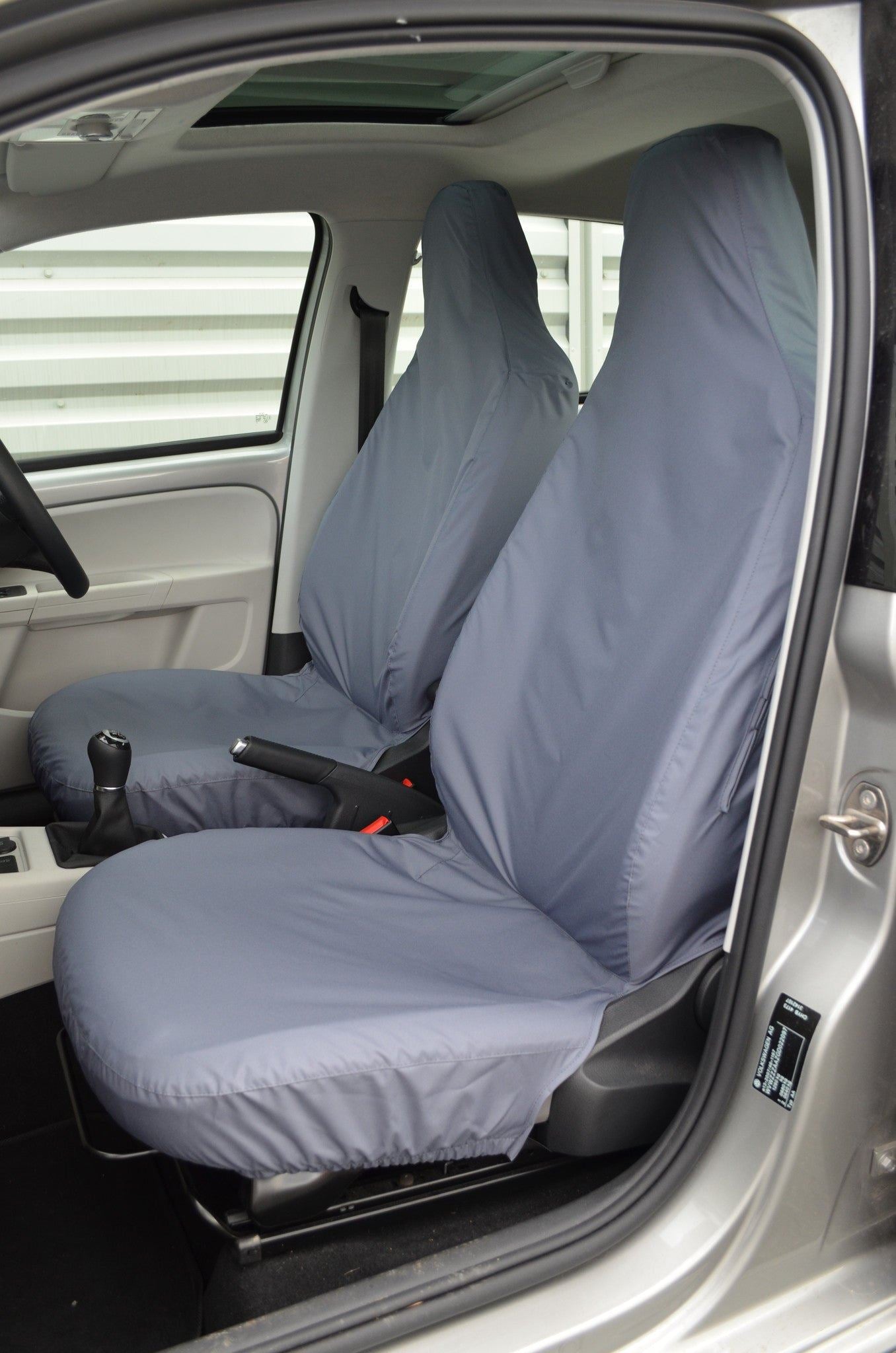 Turtle Covers Seats Tailored Seat Covers Fits Skoda Citigo 2012-2019 Tailored Front Seat Covers