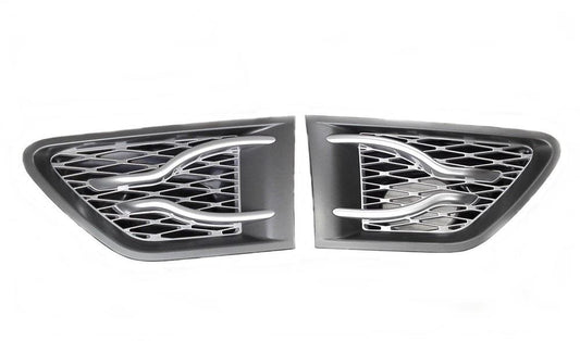 Direct4x4 Trim Accessories Replacement Side Vents Grey & Silver for Range Rover Sport 2010-2013