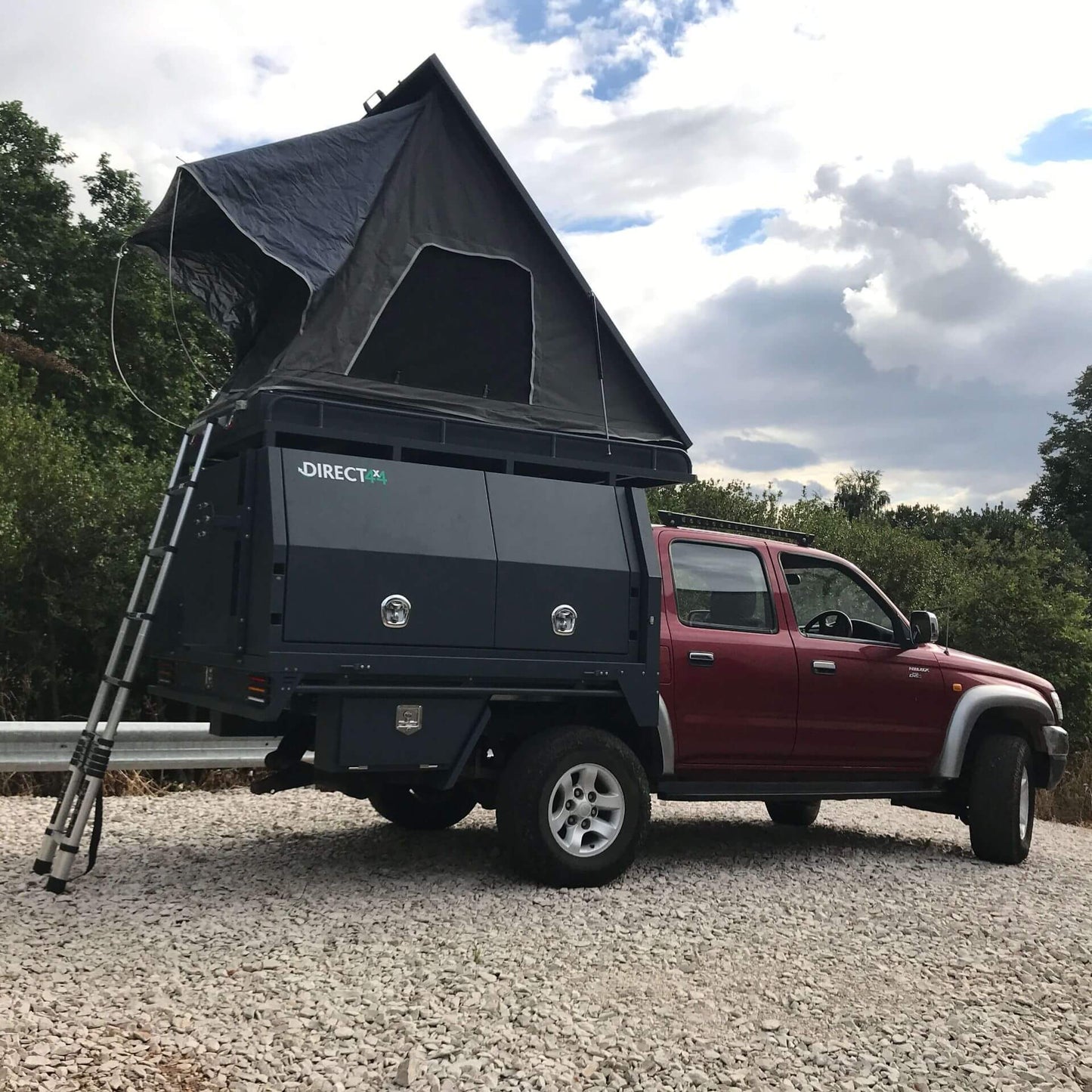 Expedition Pickup Replacement Flatbed with 2 Berth Camping Pod -  - sold by Direct4x4