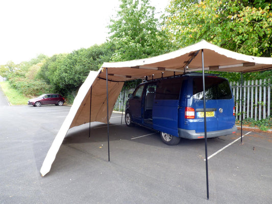 Direct4x4 Side Awning Addons & Accessories [CLEARANCE] Forest Green Side Walls for Direct4x4 180-Degree Expedition Foldout Side Awning