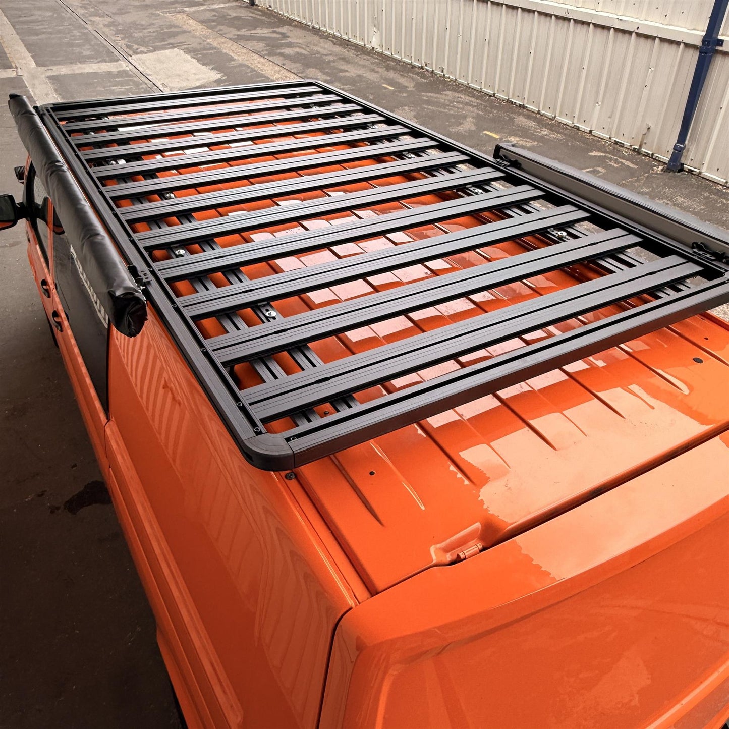 AluMod Low Profile 270cm x 147cm Roof Rack for the Volkswagen Transporter T6 SWB