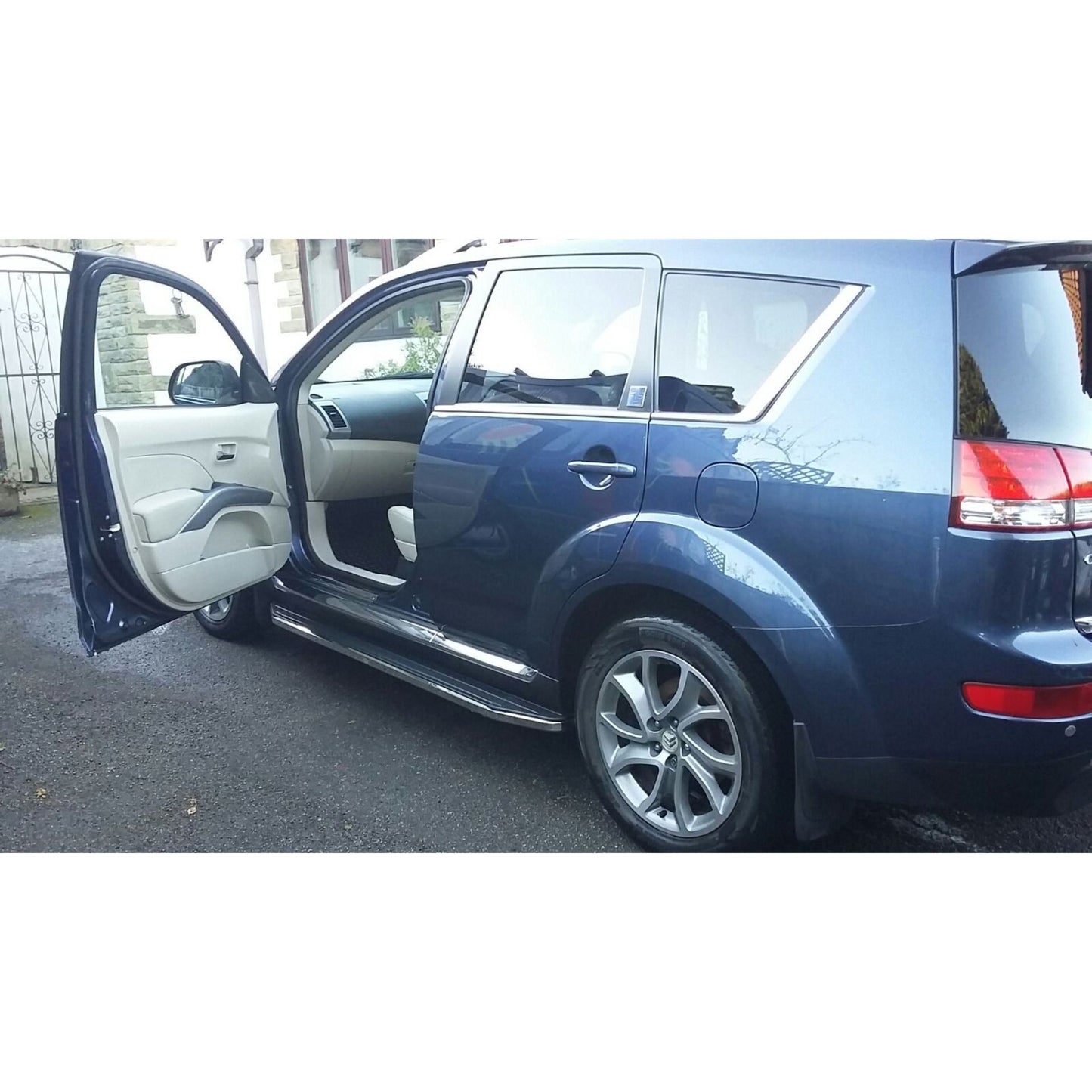 Direct4x4 Side Steps and Bars Raptor Side Steps Running Boards for Citroen C-Crosser