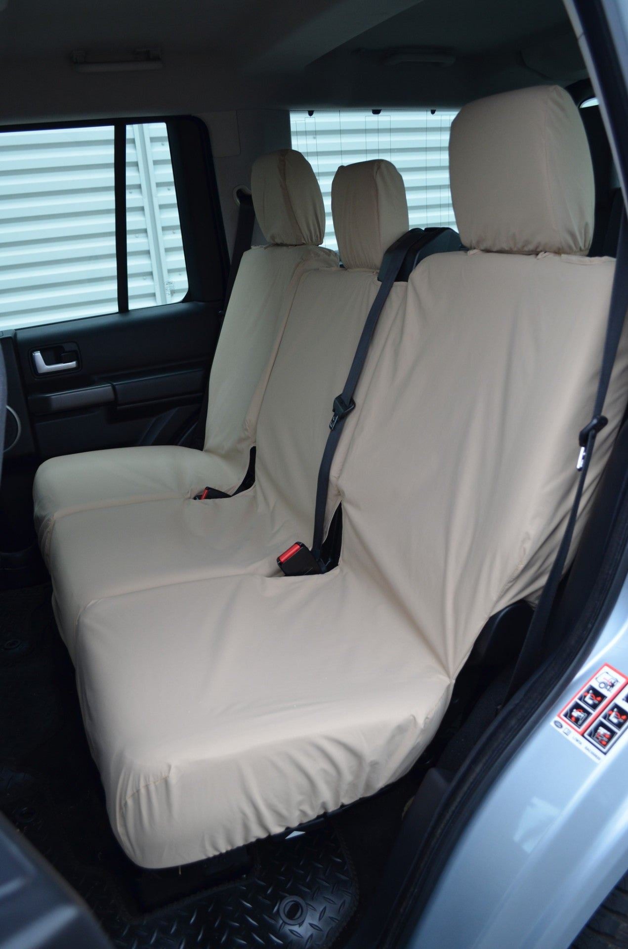 Turtle Covers Seats Tailored Seat Covers Fits Land Rover Discovery 3 & 4 (2004-2017) Seat Covers