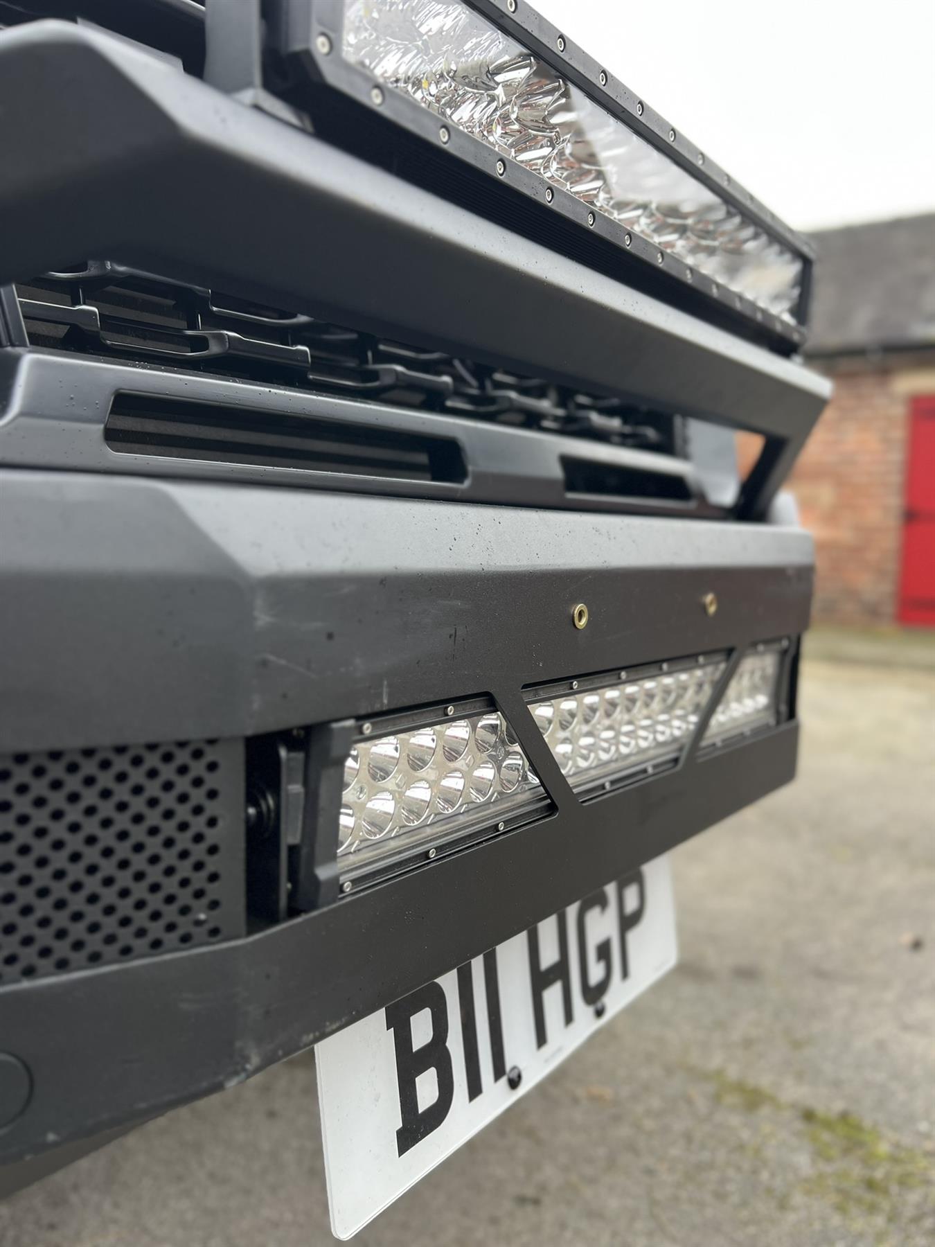 [CLEARANCE] Expedition Style Front Bumper with LED Light Bar for the Ford Ranger T7 16-18