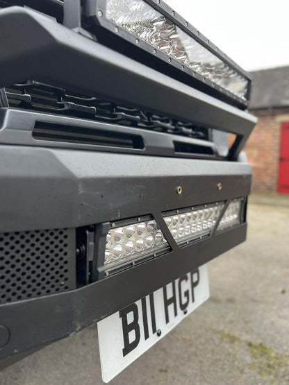 [CLEARANCE] Expedition Style Front Bumper with LED Light Bar for the Ford Ranger T7 16-18