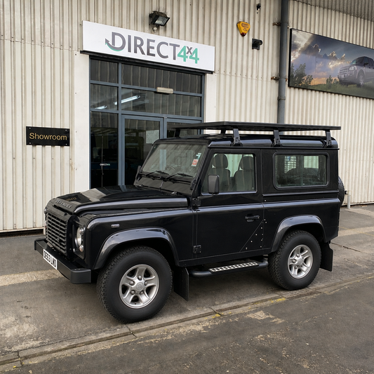 Direct4x4 Roof Racks AluMod Low Profile 228cm x 147cm Roof Rack for the Land Rover Defender 110 83-16