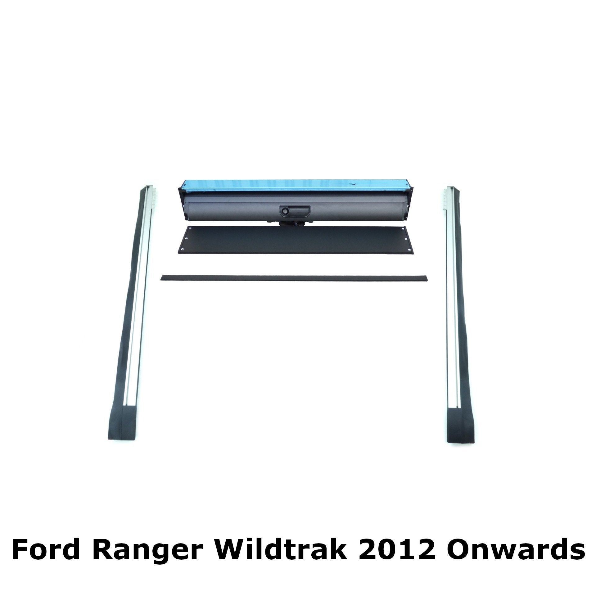 Direct4x4 Side Steps and Bars Roll & Lock Style Pickup Tonneau Cover for the Ford Ranger 2012+ (inc. Wildtrak)