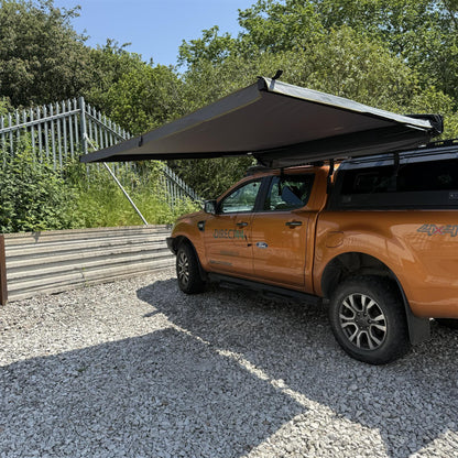 Expedition Automatic Freestanding Pull-out Vehicle Side Awning with Walls