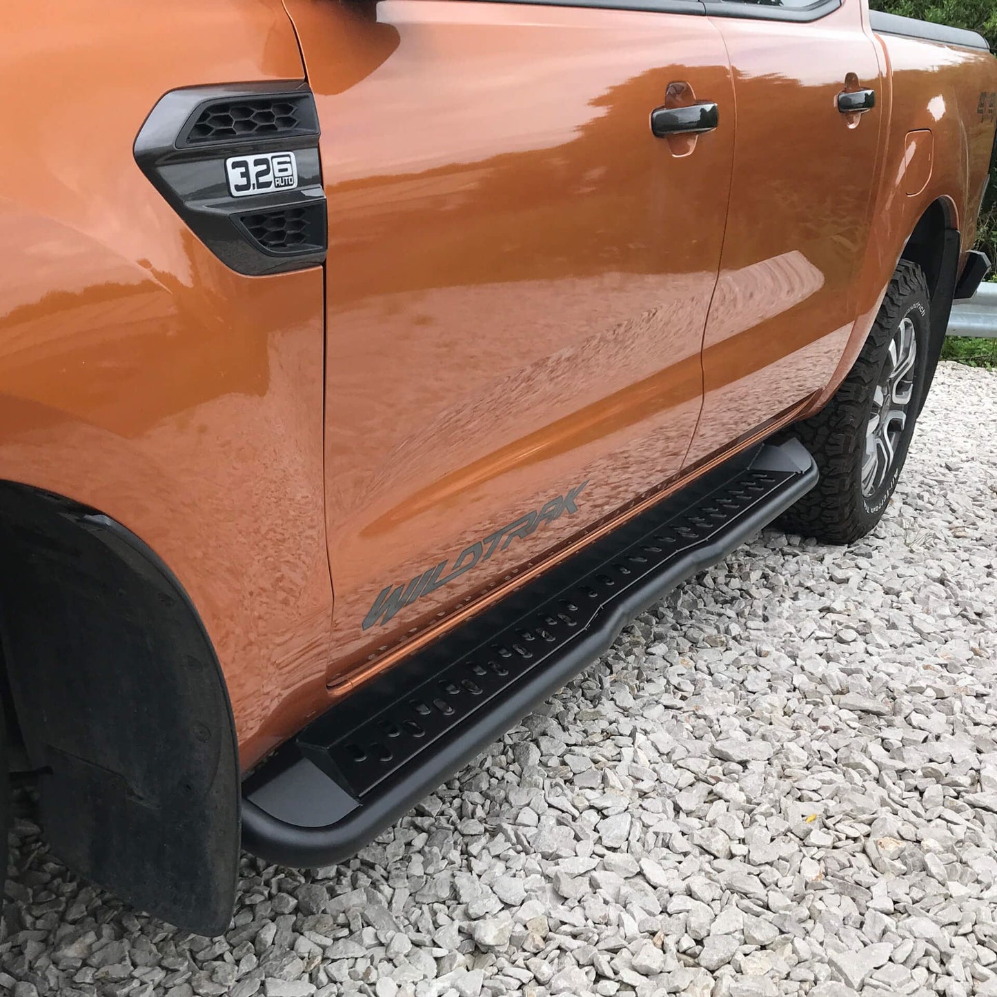 RockSlider Side Steps Running Boards for Mitsubishi L200 Double Cab 2015+