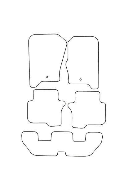 Fits Land Rover Discovery Series 4 Tailored Rubber Mats