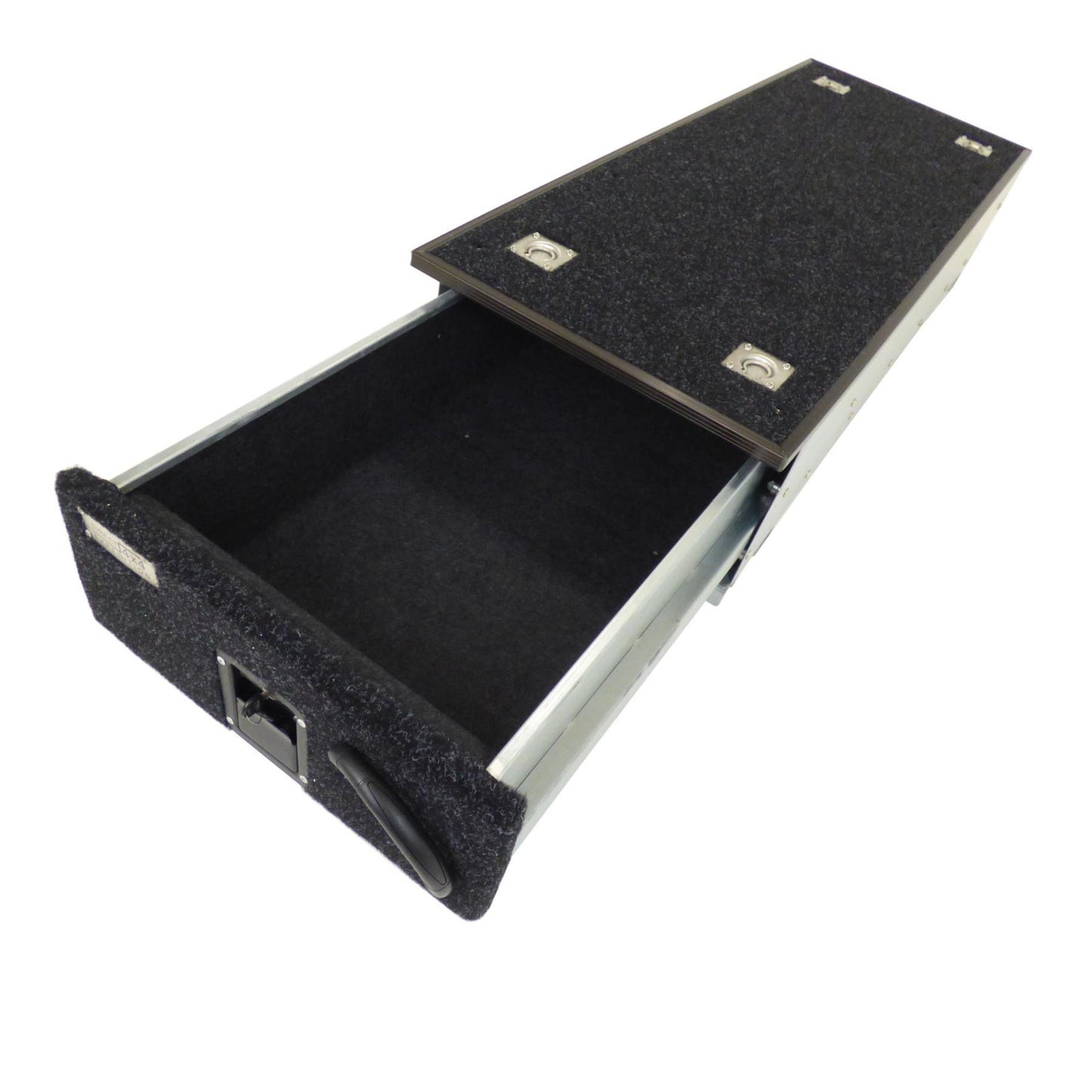 Direct4x4 Drawer Storage Systems [CLEARANCE] 1300mm Single Pull Out Drawer System Without Fridge Slide