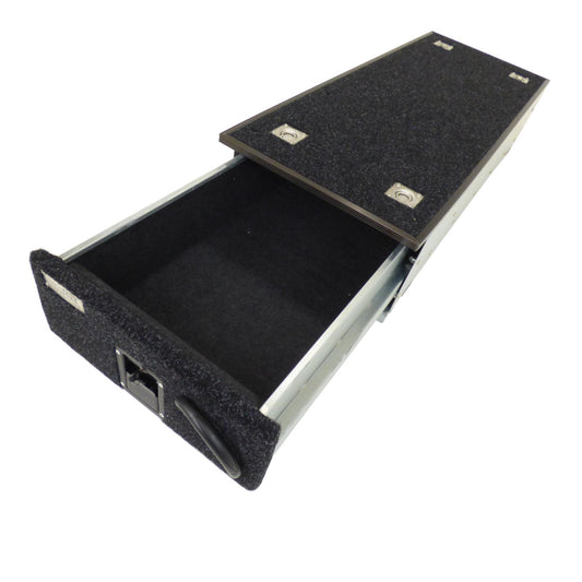 Direct4x4 Drawer Storage Systems [CLEARANCE] 1300mm Single Pull Out Drawer System Without Fridge Slide