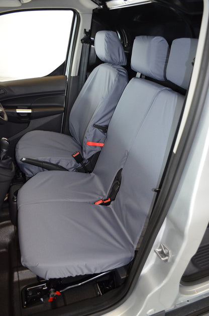 Fits Ford Transit Connect Van 2018-2024 3-Seater Front Seat Covers