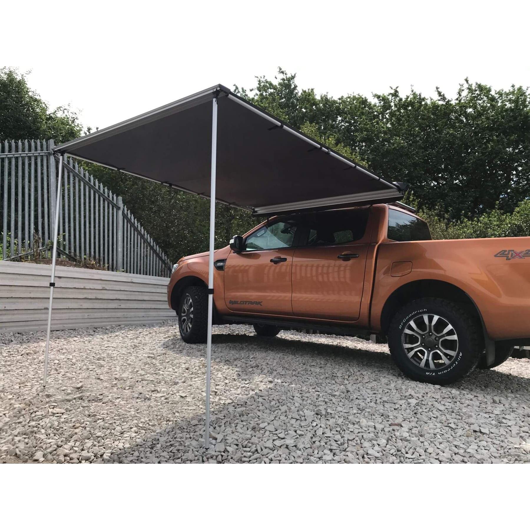 Direct4x4 Side Awnings [CLEARANCE] Expedition Pull-out 2mx2m Forest Green Vehicle Side Awning