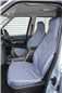 Turtle Covers Seats Tailored Seat Covers Fits Land Rover Discovery 3 & 4 (2004-2017) Seat Covers Right Hand Drive Front Pair (No Armrests) Grey