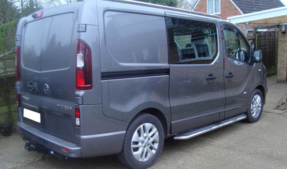 Direct4x4 Side Steps and Bars Premier Side Steps Running Boards for Vauxhall Opel Vivaro SWB 2014-2018
