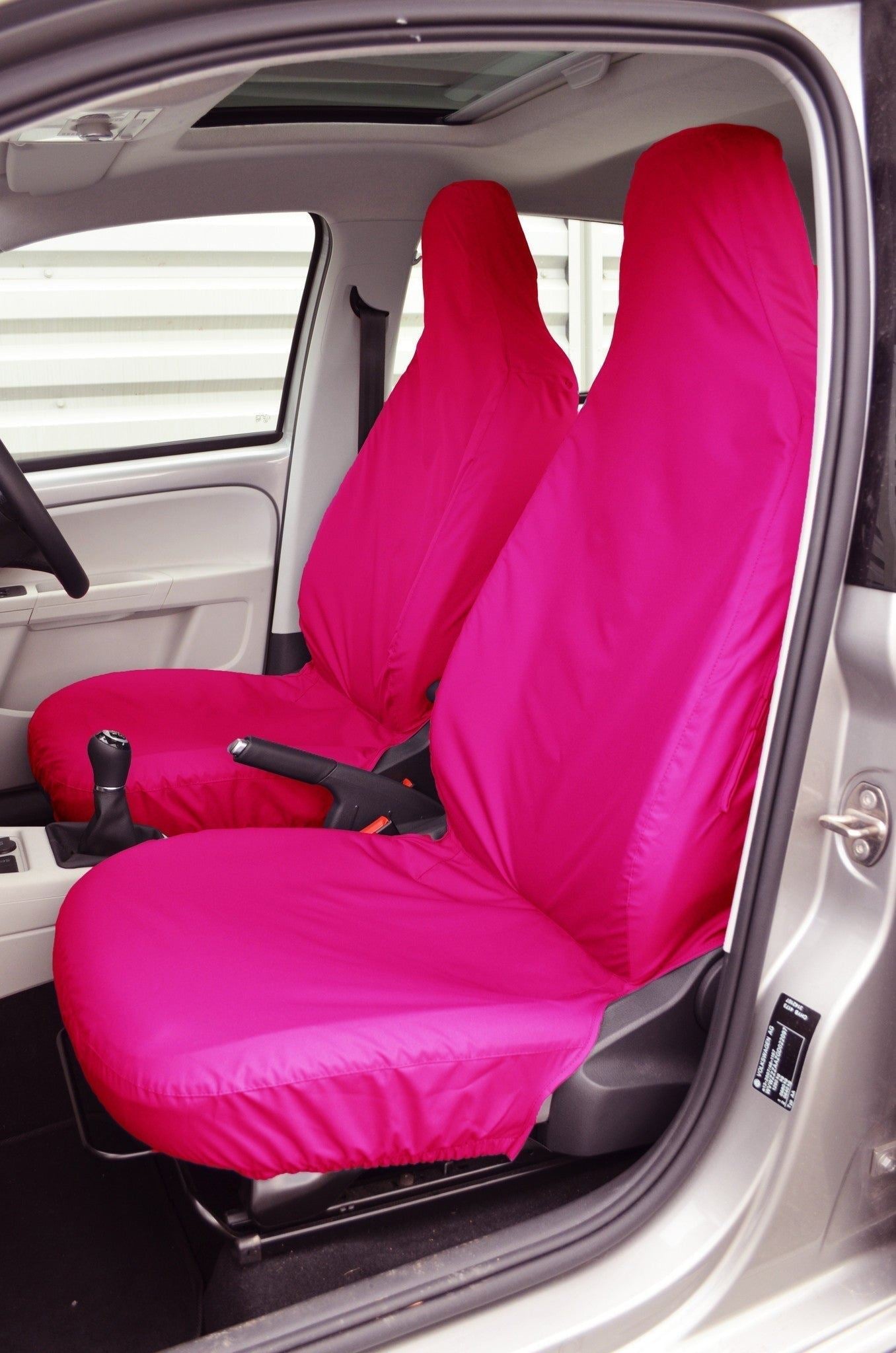 Turtle Covers Seats Tailored Seat Covers Fits Skoda Citigo 2012-2019 Tailored Front Seat Covers