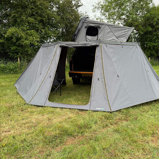 Direct4x4 Side Awning Addons & Accessories Side Wall Addon for the Direct4x4 Mini 180-Degree Vehicle Camping Awning