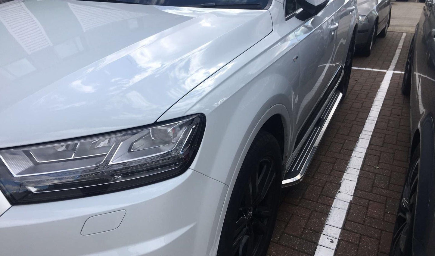 Premier Side Steps Running Boards for Audi Q7 2016-2019