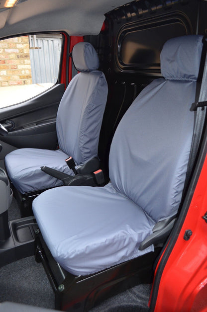 Turtle Covers Seats Tailored Seat Covers Fits Nissan eNV200 Van 2014+ Tailored Front Seat Covers